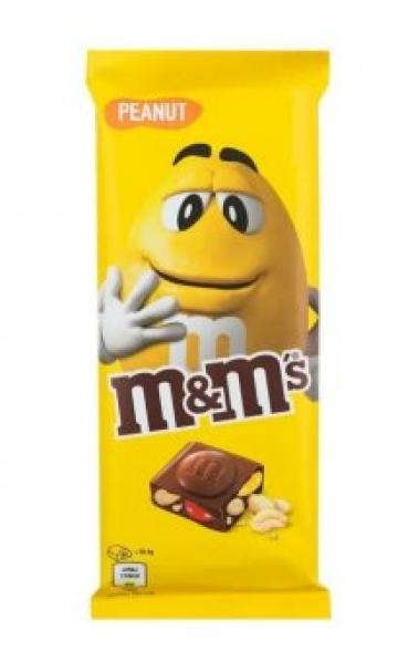 Ciocolata cu lapte M&M's Peanut 165g de la Supermarket Pentru Tine Srl