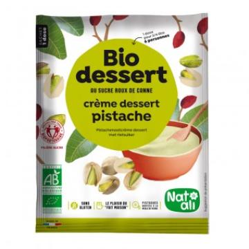 Desert crema cu fistic, bio, 60g, Nat-ali de la Supermarket Pentru Tine Srl