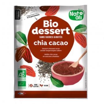 Desert cu chia si cacao, bio, 40g, Nat-ali de la Supermarket Pentru Tine Srl