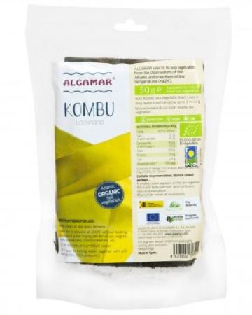 Alge Kombu eco 50g Algamar de la Supermarket Pentru Tine Srl