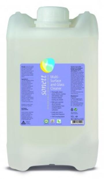 Detergent ecologic sticla si alte suprafete 10litri Sonett de la Supermarket Pentru Tine Srl