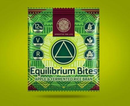 Gustare fara gluten raw bio Equilibrium Bites 40g de la Supermarket Pentru Tine Srl