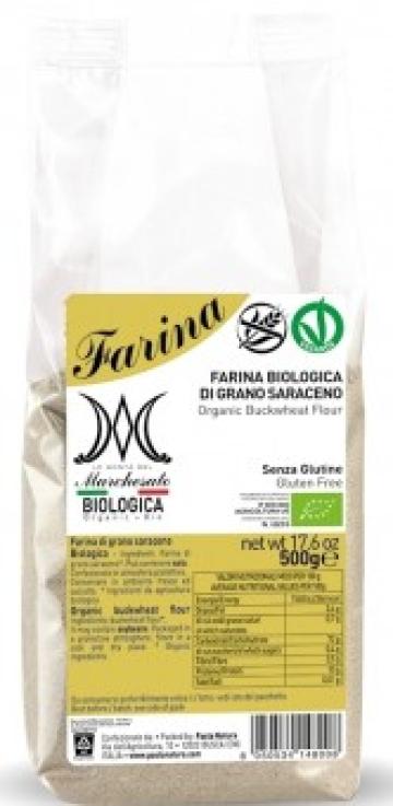 Faina de hrisca fara gluten bio 500g Marchesato de la Supermarket Pentru Tine Srl