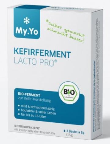 Ferment probiotic pentru chefir Lacto Pro bio 15g My.Yo de la Supermarket Pentru Tine Srl