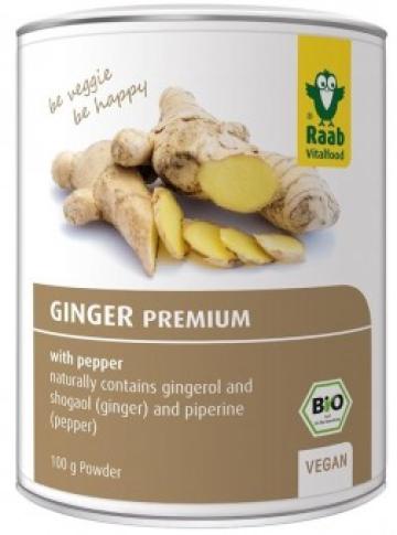 Pudra premium bio Ghimbir 100g Raab de la Supermarket Pentru Tine Srl