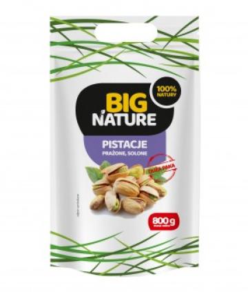 Fistic prajit si sarat 800g Big Nature de la Supermarket Pentru Tine Srl