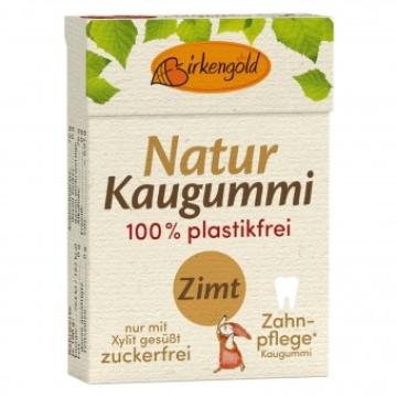 Guma de mestecat naturala cu scortisoara, 28g, Birkengold de la Supermarket Pentru Tine Srl