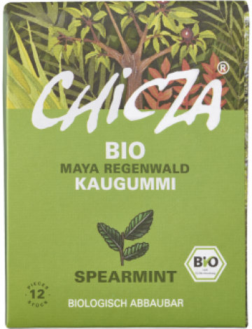 Guma de mestecat spearmint bio 30g Chicza de la Supermarket Pentru Tine Srl