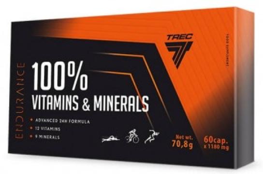 Vitamine si minerale 60 capsule Trec de la Supermarket Pentru Tine Srl