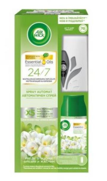 Odorizant AirWick spray automat - frezie si iasomie, 250ml de la Supermarket Pentru Tine Srl