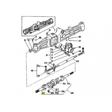 Planetara scurta buldoexcavator Komatsu WB93R-2