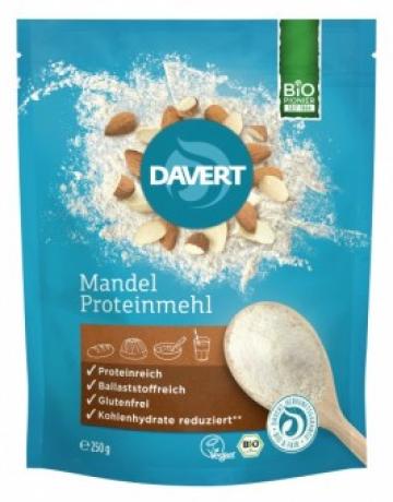 Pudra proteica de migdale bio 250g Davert de la Supermarket Pentru Tine Srl