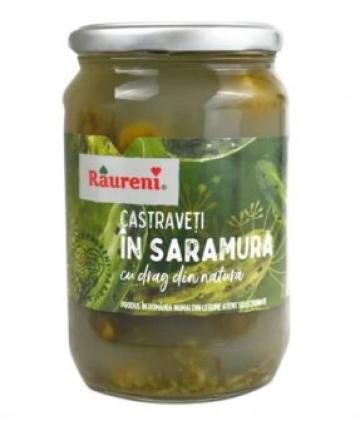 Castraveti in saramura Raureni 690g