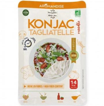 Paste fainoase Tagliatele konjac bio 180g, Aromandise de la Supermarket Pentru Tine Srl