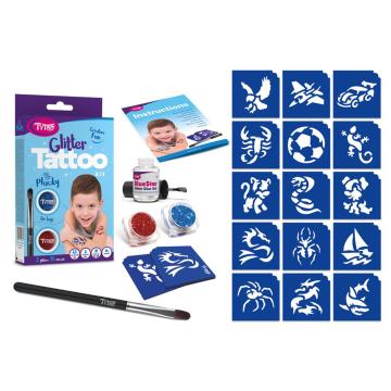 Set de tatuaje cu sclipici TyToo Plucky de la Rykdom Trade Srl