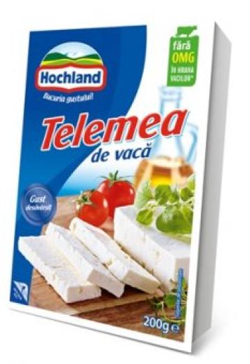 Telemea de vaca Hochland 200g Natur de la Supermarket Pentru Tine Srl