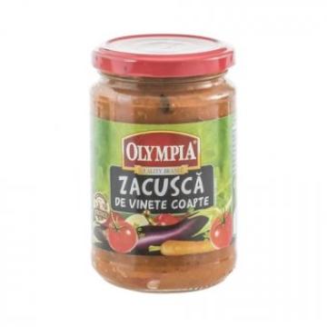 Zacusca de vinete coapte Olympia 300g de la Supermarket Pentru Tine Srl