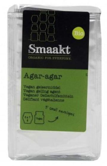 Pudra bio Agar agar 5x7g Smaakt