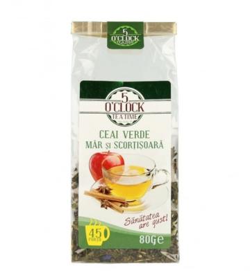 Ceai verde cu mar si scortisoara 5 O'Clock 80g de la KraftAdvertising Srl