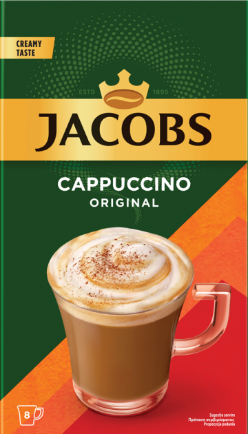 Cappuccino original plic Jacobs 8buc