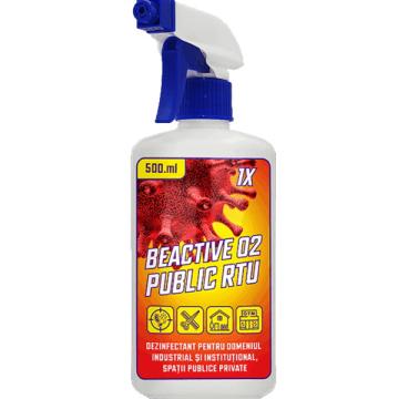 Dezinfectant Beactive Public 02 RTU 500 ml de la IV & P Instalatii Srl