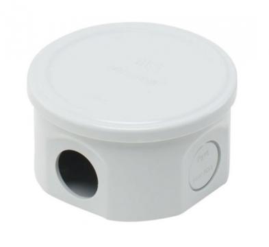 Doza rotunda din plastic ABS 80x45mm IP44 IK06