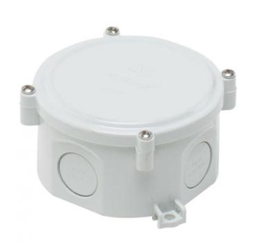 Doza rotunda din plastic ABS 80x45mm IP67 IK06