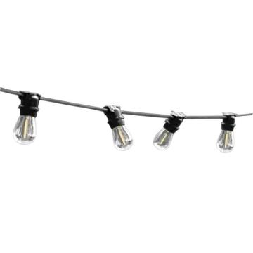 Ghirlanda 20 metri cu 40 becuri led E27 1W pentru exterior de la Ledo Line Srl