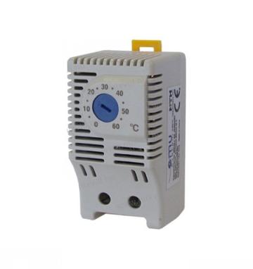 Termostat pe sina de racire contact NO 0-60 grade 10A IP20