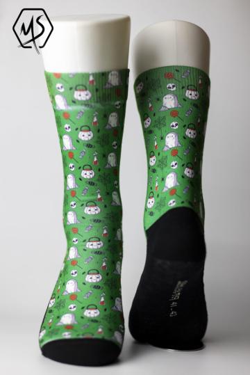 Sosete Green Halloween de la Sockspoint Srl