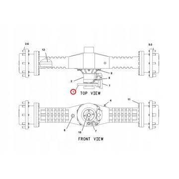 Disc de frana incarcator frontal CAT 906 2178082