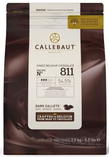 Ciocolata neagra fina, 2.5 kg - Barry Callebaut de la Lumea Basmelor International Srl