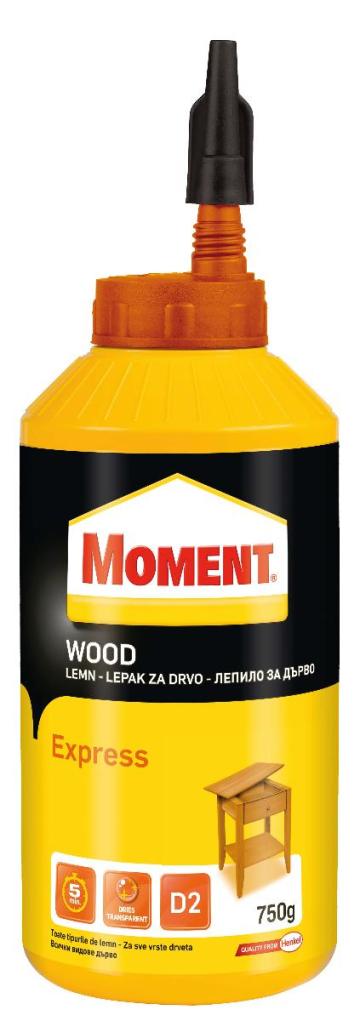 Adeziv pentru lemn, interior, Moment WoodExpress 750 g de la Olint Com Srl