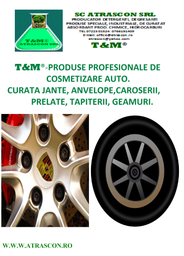 Produse profesionale de cometizare auto