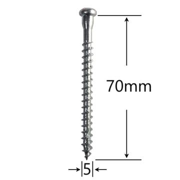 Surub montaj conectori 5x70mm - 250buc/cutie