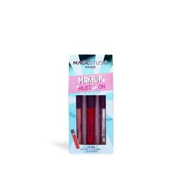 Set 3 rujuri Magic Studio Lip Trio 68071