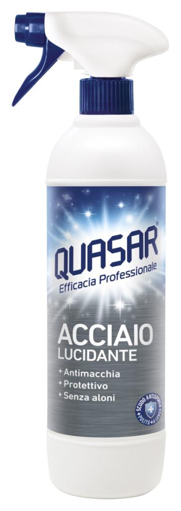 Detergent pentru inox Quasar Acciaio, 580 ml de la Emporio Asselti Srl