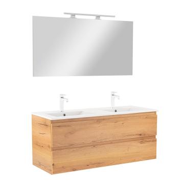 Mobilier complet de baie Vario Forte 120 stejar-stejar de la Leziter Kft.