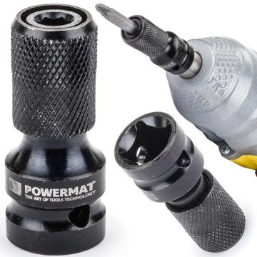 Adaptor cheie cu impact 1/2 patrat la 1/4 HEX PM-ASHU-05025T de la Leziter Kft.