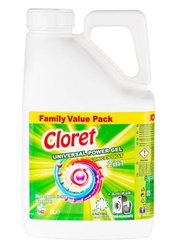 Detergent lichid rufe concentrat 2 in 1 Universal Power de la Medaz Life Consum Srl