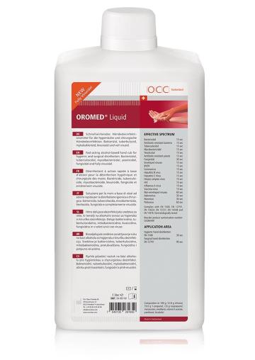 Dezinfectant lichid pentru maini Oromed Liquid - 1 litru de la Medaz Life Consum Srl