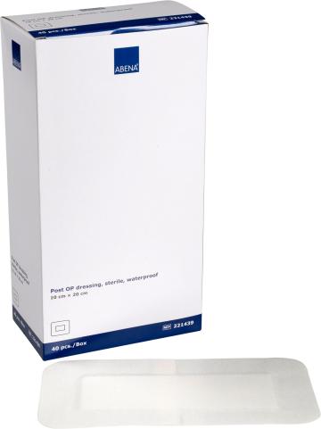 Plasturi sterili rezistenti la apa Abena - 10 x 20 cm
