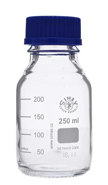 Sticla de laborator autoclavabila cu capac - ISO 4796 de la Medaz Life Consum Srl