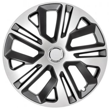 Set 4 capace roti Raven II, 16 inch, cu inel cromat de la Auto Care Store Srl