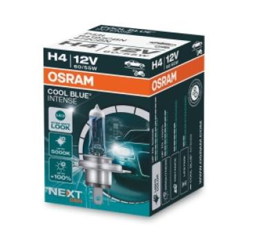 Bec Osram H4 Cool Blue Intense Next Gen 55/60W 12V de la LND Albu Profesional Srl