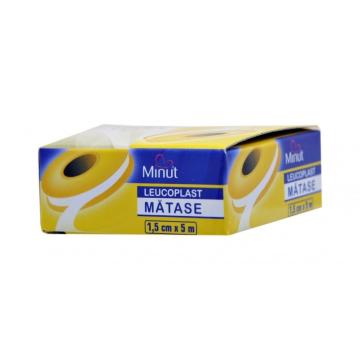 Leucoplast matase - 1.5 cm x 5 m - Minut de la Medaz Life Consum Srl