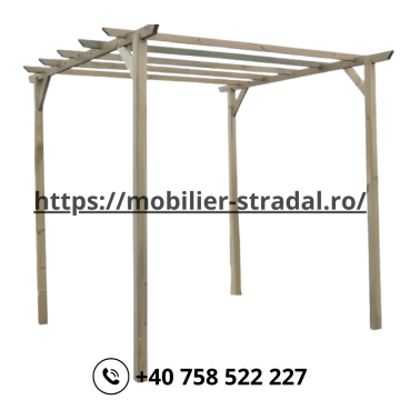 Pergola din lemn #P053 de la Moblux Stradal SRL