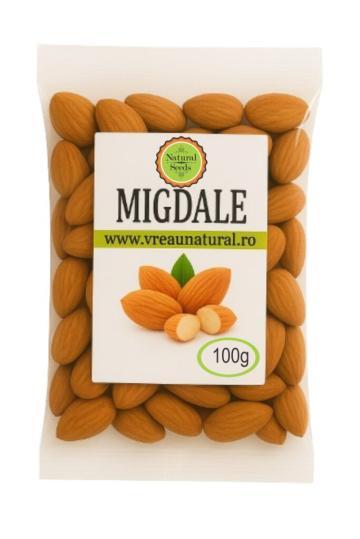 Migdale crude 100gr, Natural Seeds Product de la Natural Seeds Product SRL