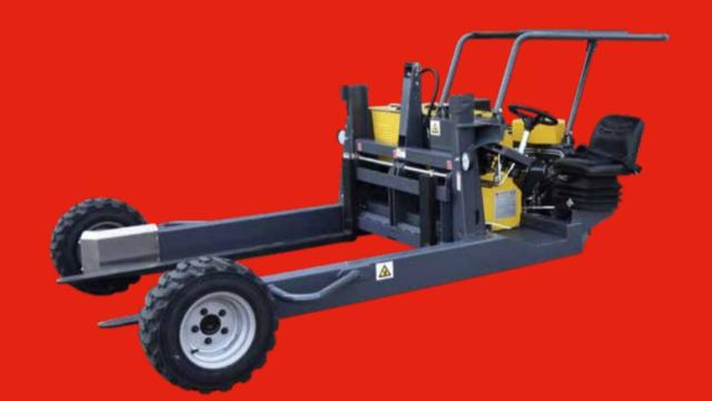 Transporter JP pentru incarcare containere broiler de la Global Poultry Equipments Srl