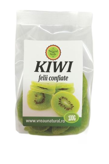 Kiwi felii confiate 100g de la Natural Seeds Product SRL